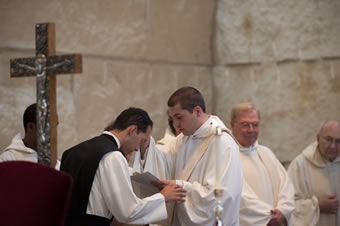 Ignatius Receives Blessing