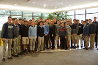 Form VIII Government class took a trip to Irving City Hall on Friday January 9th.  The morning included a number of talks from local government officials, including Mayor Beth Van Duyne.