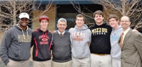 National Signing Day on campus created a buzz. Congratulations to the five seniors who will be playing Division I athletics next year (3 football / 1 soccer / 1 rowing).