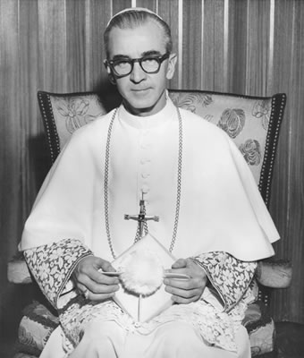 Portrait of Fr. Anselm, the first abbot of Our Lady of Dallas.