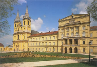 Picture of the Abbey of Zirc, Hungary.