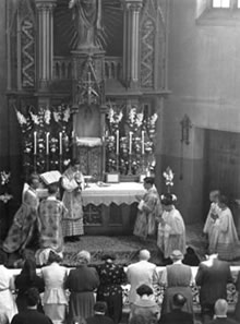 Fr. Anastasius' ordination
(1955).