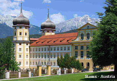 Stams Abbey in Austria
