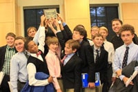 Our Form IV Quiz Bowl team recently won 3rd place at the tournament at St. Mark's. Great job, guys!