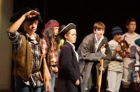 Mr. Dylan Key and the Cistercian Middle School recently completed Robert Louis Stevenson's Treasure Island. Congratulations to all those that participated in this marvelous production.