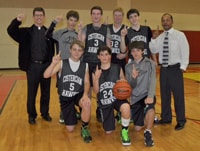 Form IV Basketball: Congratulations to Form IV Basketball, who won the Dallas Parochial League tournament championship. Go Hawks!