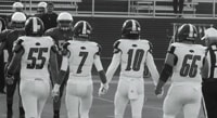 Hawk captains vs. Oakridge